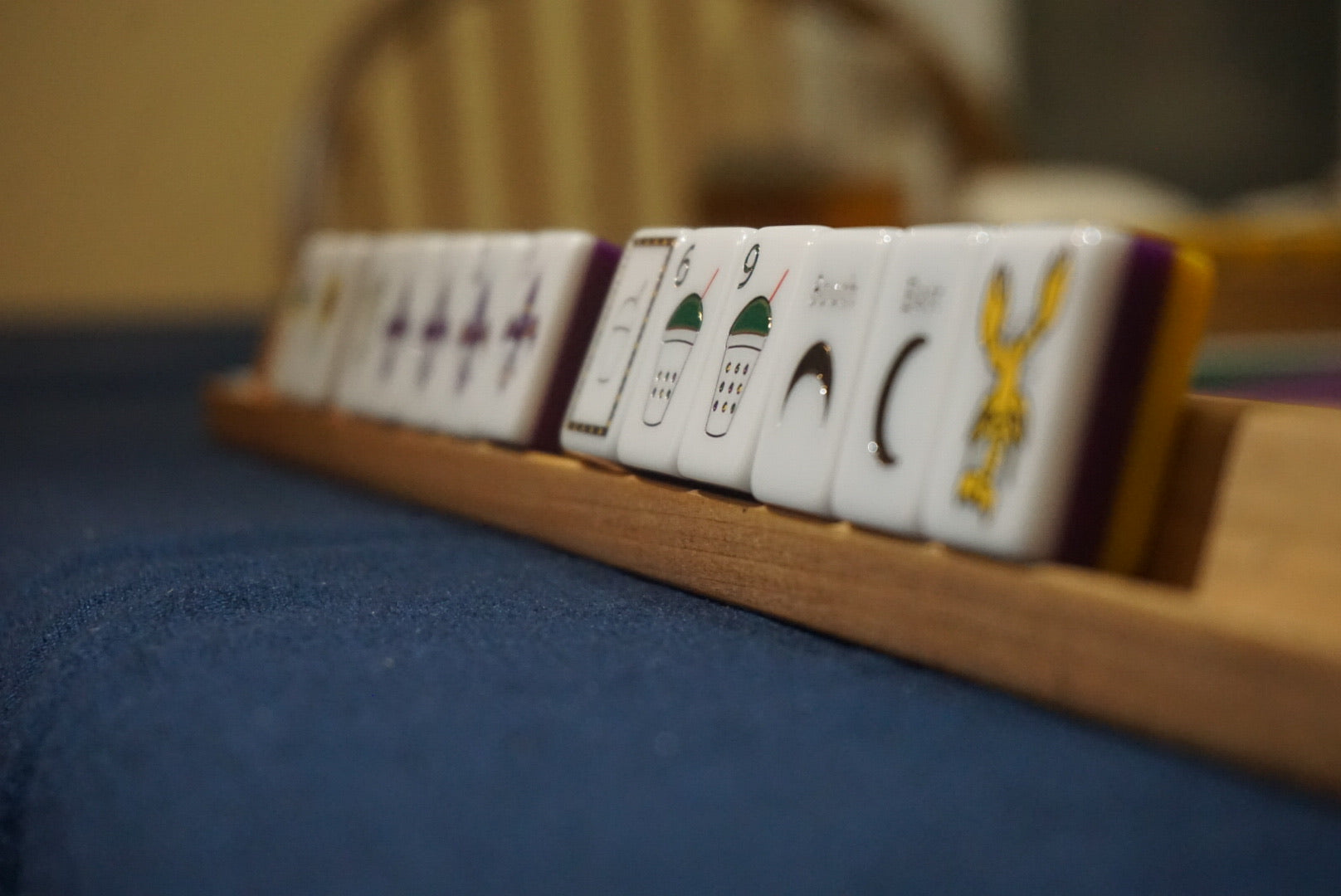 Pre-Order - Geaux Bee Social Mahjong Signature Set