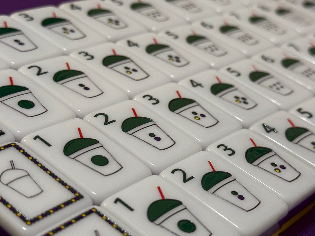 Pre-Order - Geaux Bee Social Mahjong Tiles